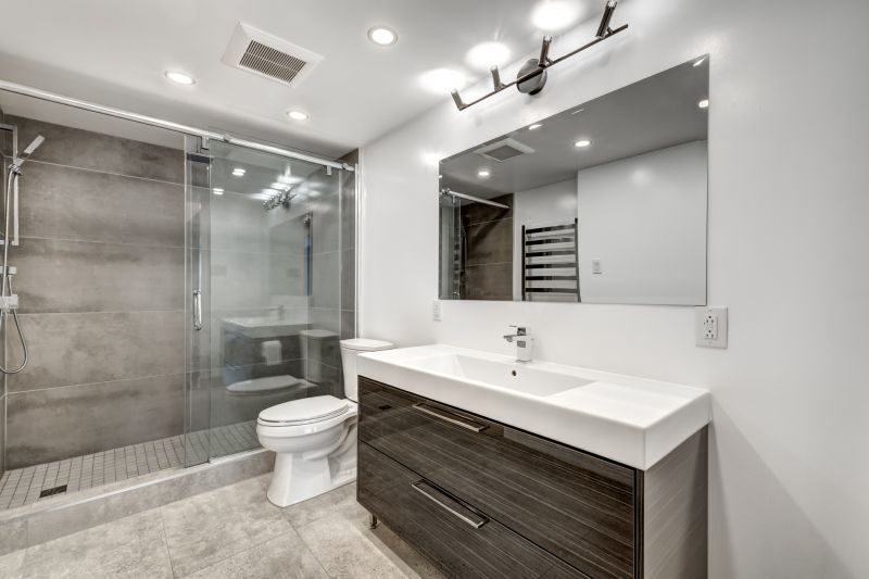 Spacious Walk-In Shower with Bench
