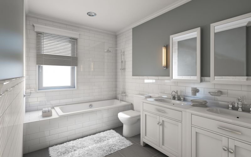 Contemporary Bathroom Design with Neutral Tones